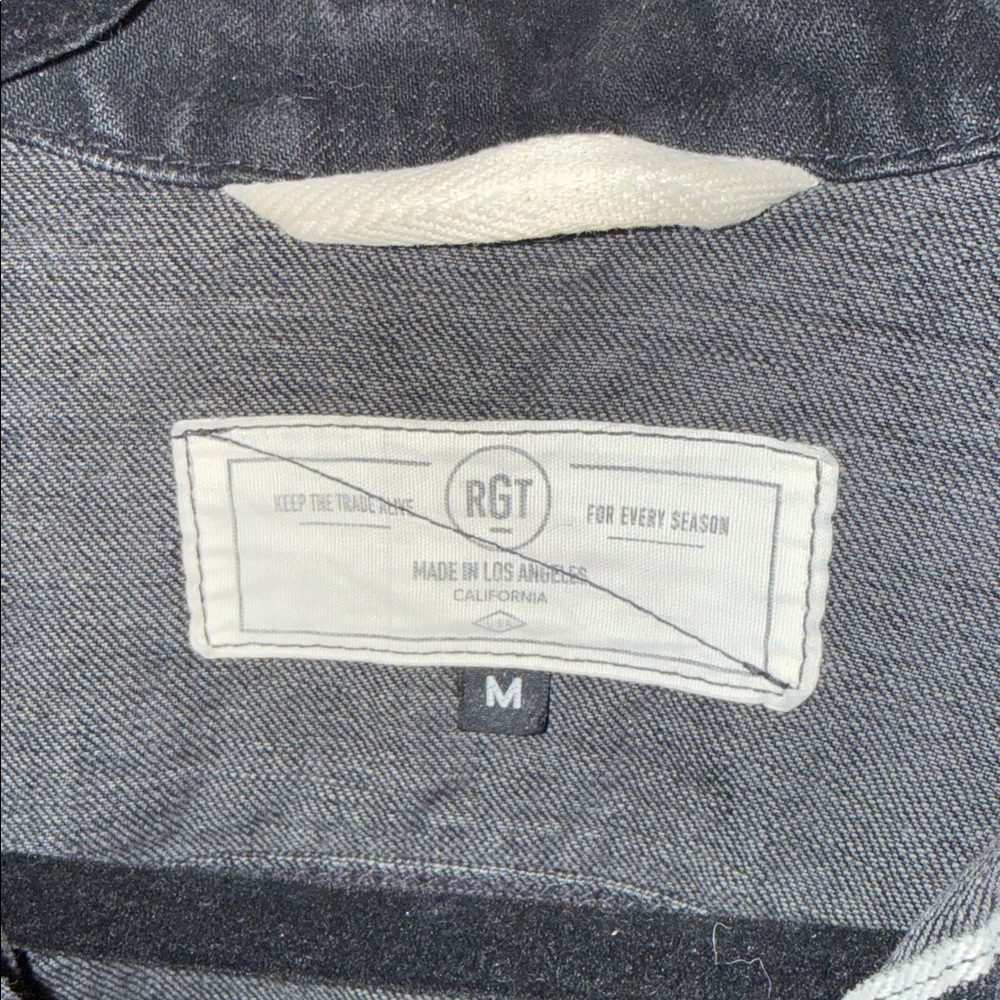 🖤 Rogue Territory (RGT) Denim Jacket | Black | Size Medium - Picture 2 of 8